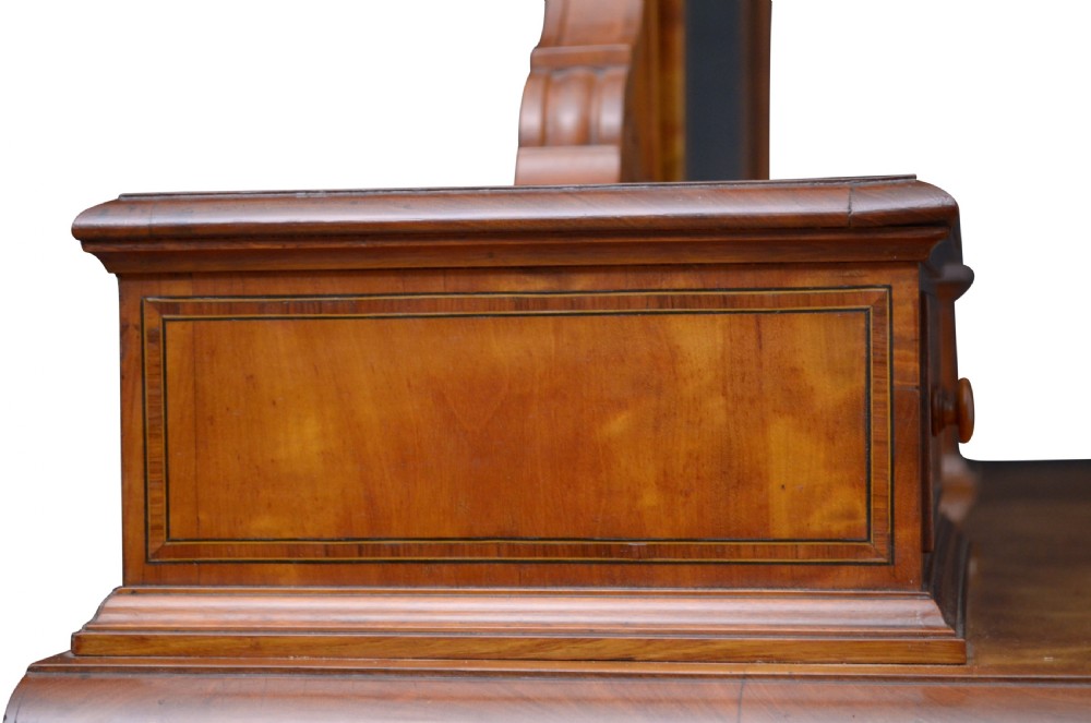 Superb Victorian Satin Birch Dressing Table View X