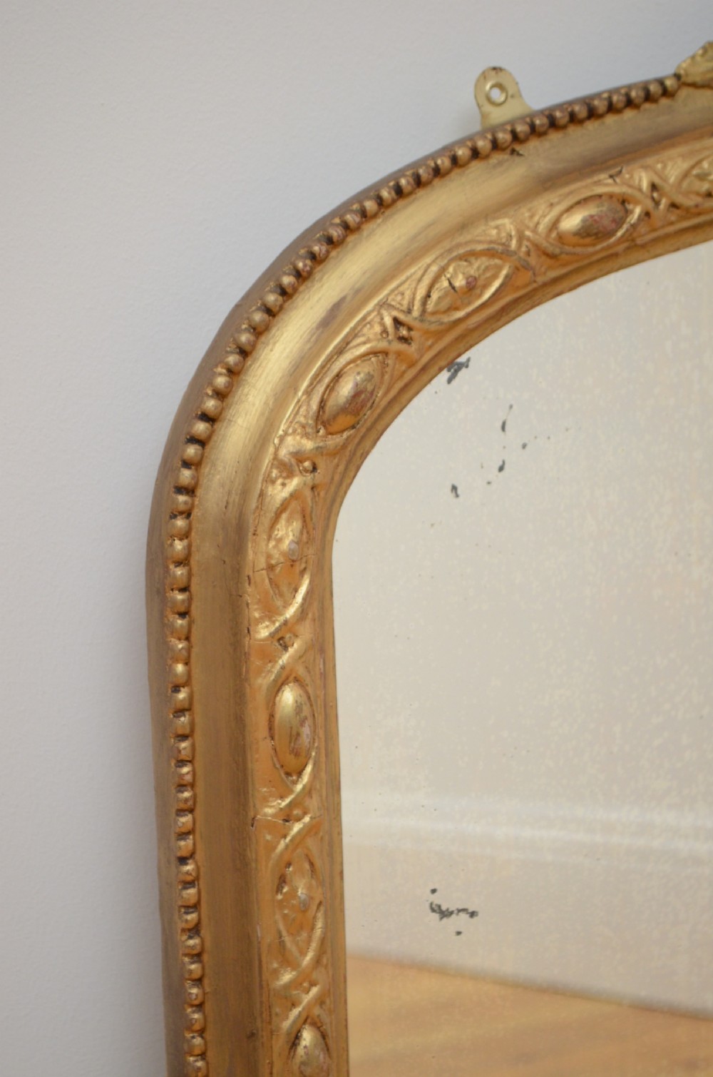 Small Victorian Overmantel Mirror  View VI