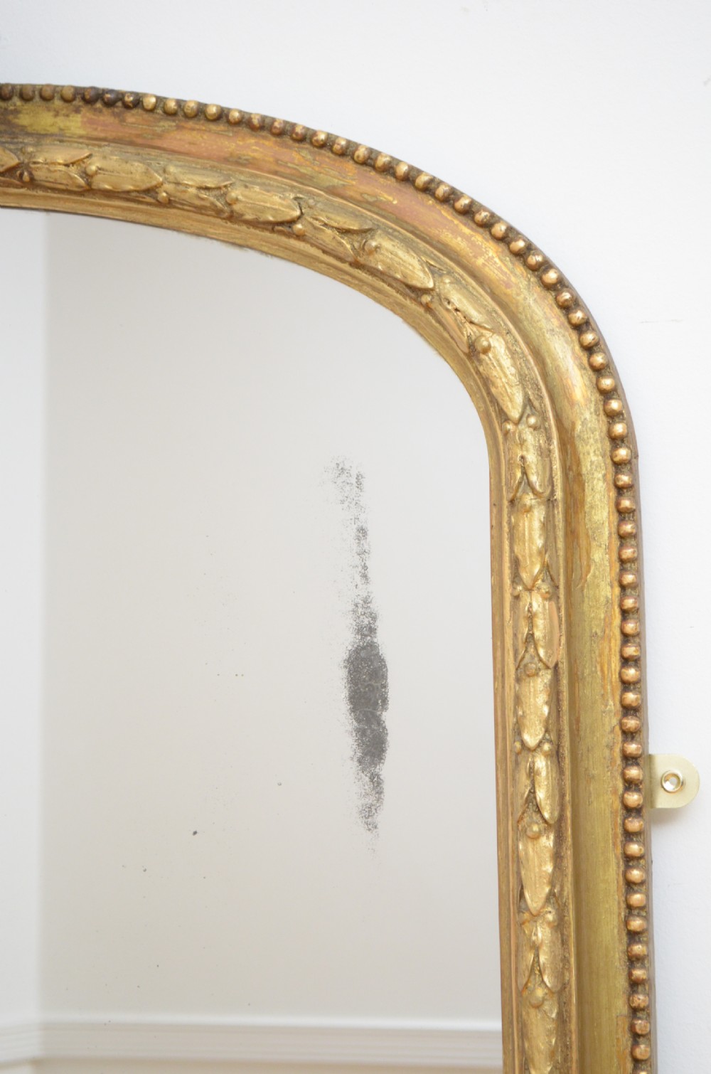 Superb Large English Victorian Giltwood Wall Mirror View XIV