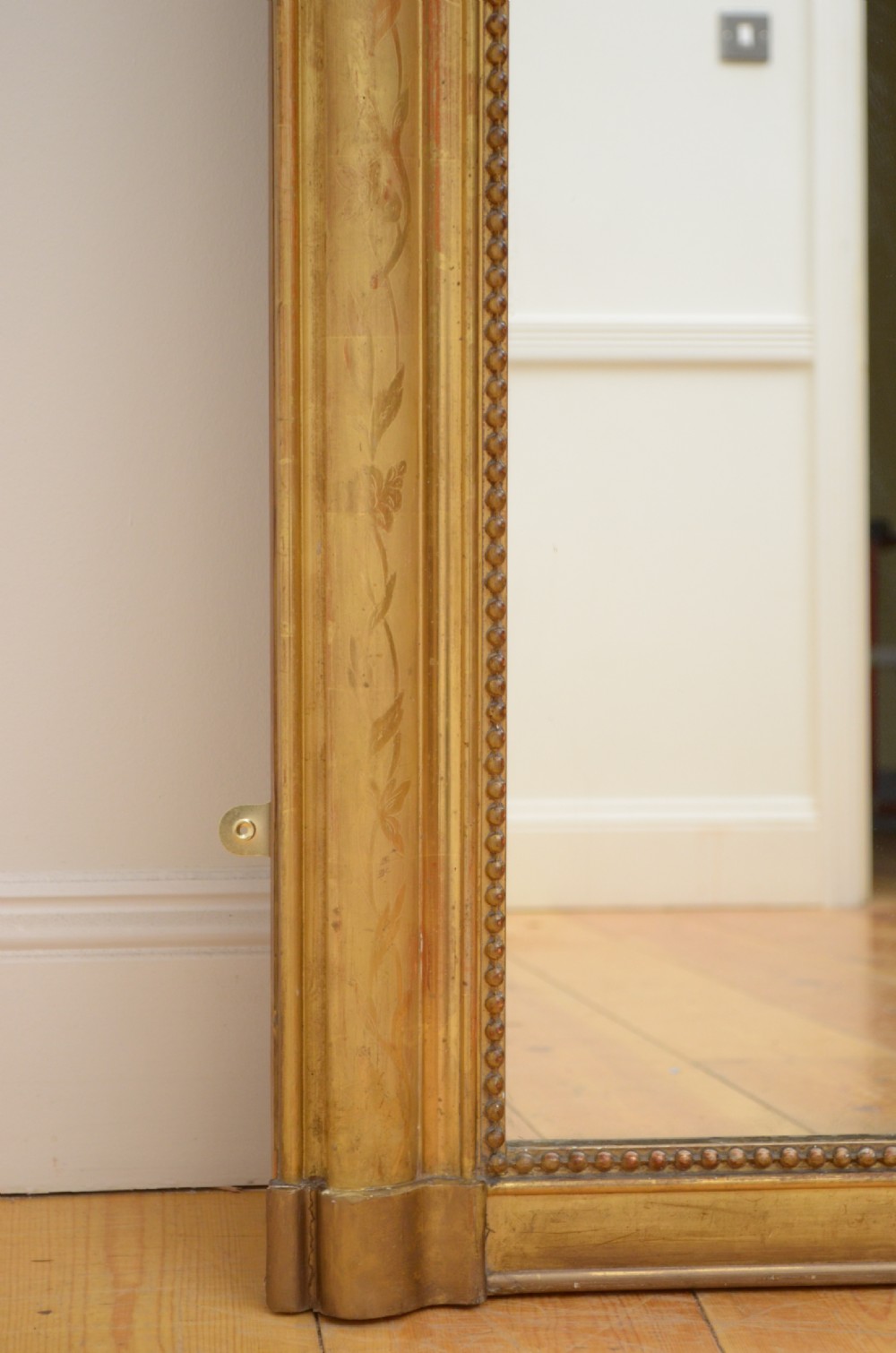 Louis Philippe Giltwood Wall Mirror View IV