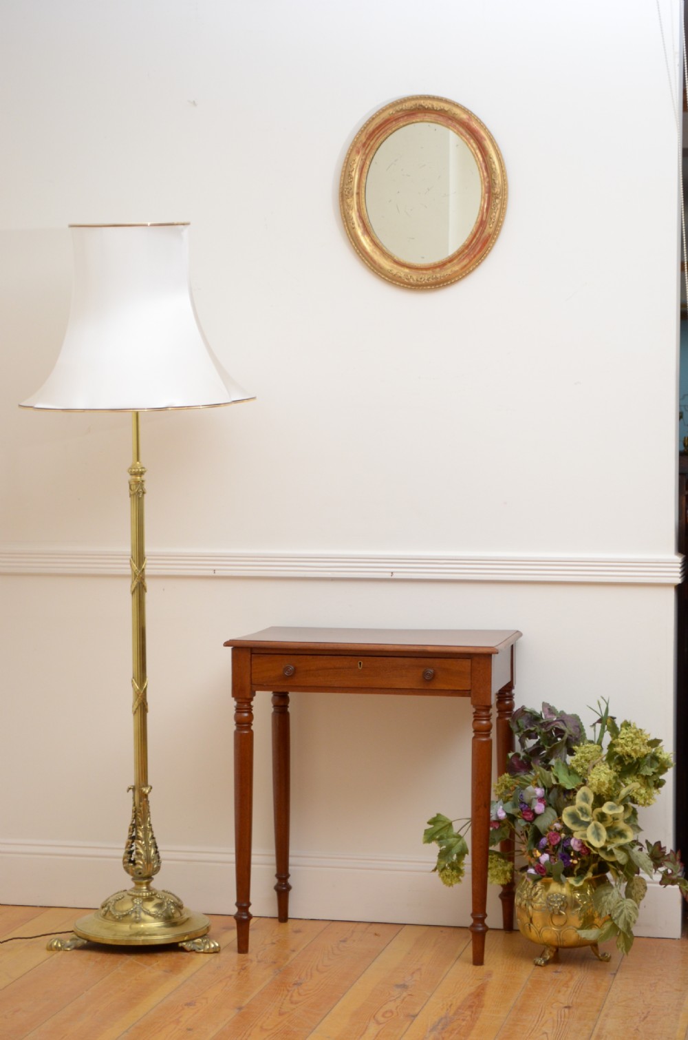 English Regency Table in Mahogany View XI