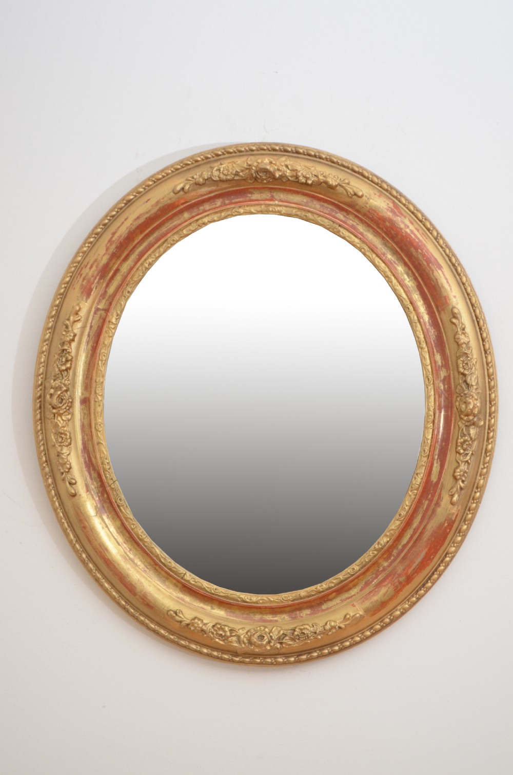 Elegant Victorian Giltwood Wall Mirror
