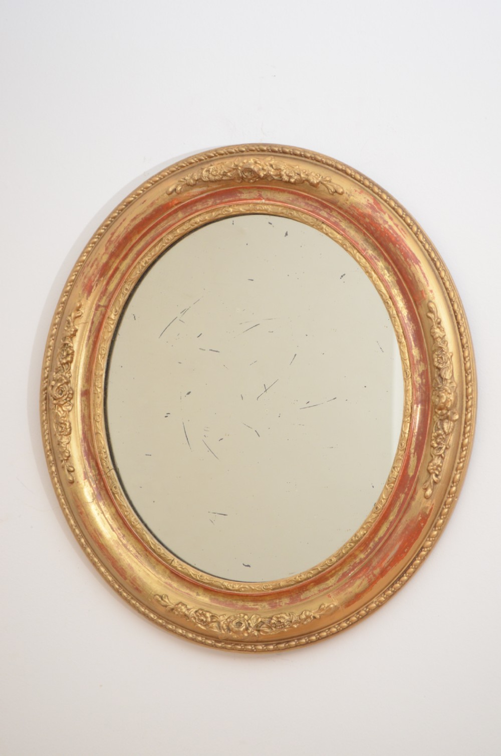 Elegant Victorian Giltwood Wall Mirror View II