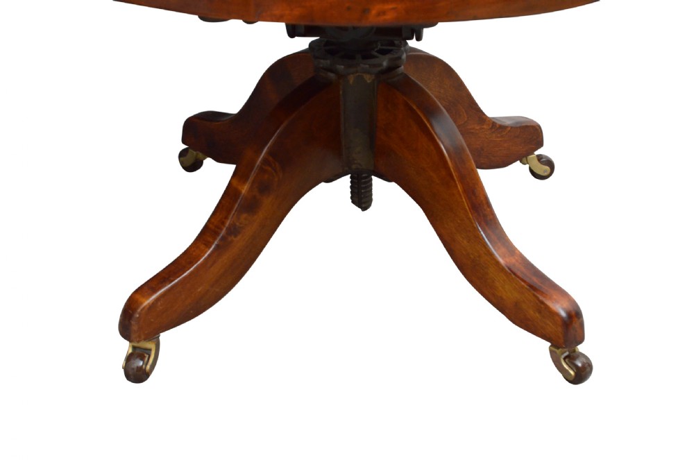 Early XXth Century Swivel Office chair View VIII