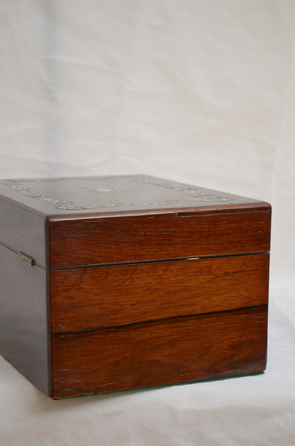 Superb Early Victorian Jewellery Box Vanity Box View XIII