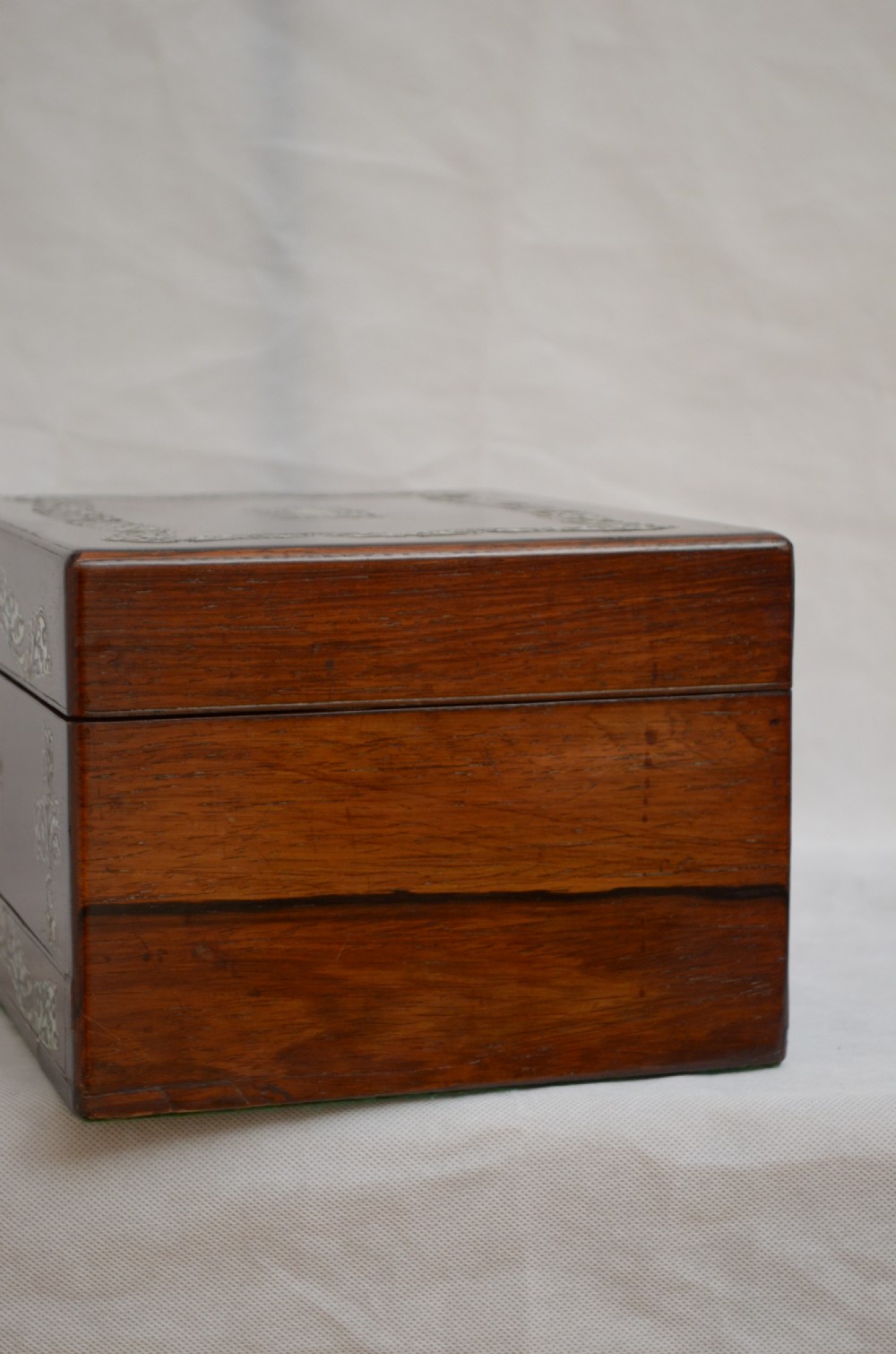 Superb Early Victorian Jewellery Box Vanity Box View XV