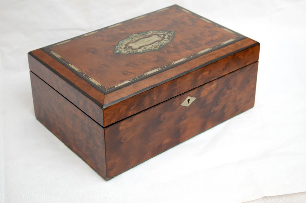 Superb Victorian Jewellery Box in Thyua View II
