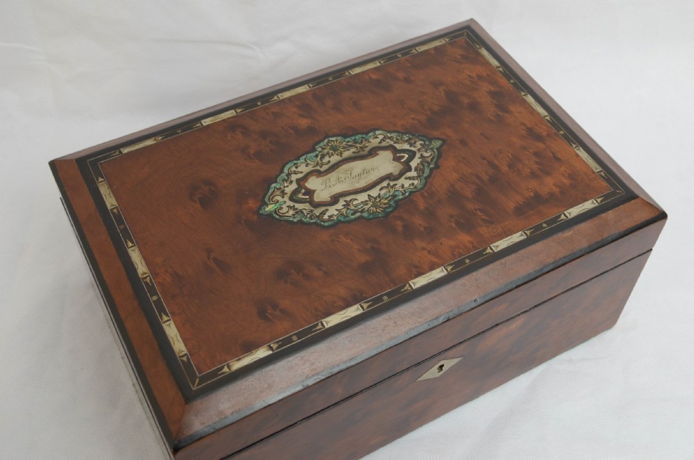 Superb Victorian Jewellery Box in Thyua View III