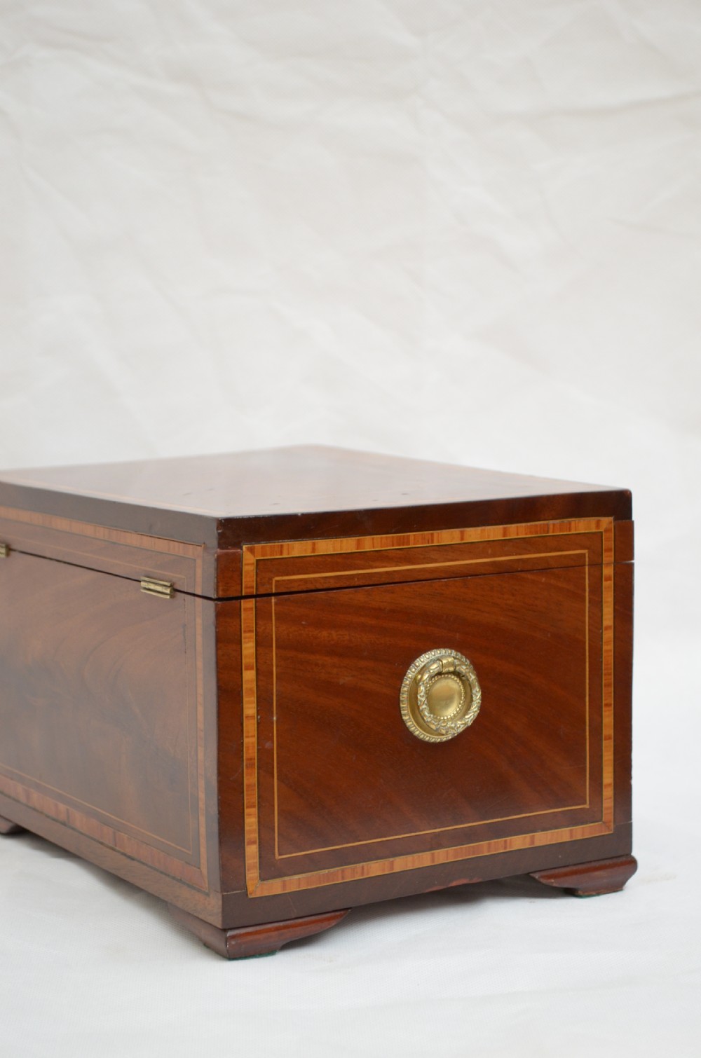 Georgian Mahogany Jewellery Box with Tray View VIII