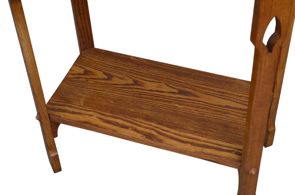 Attractive Arts and Crafts Table in Oak View VIII