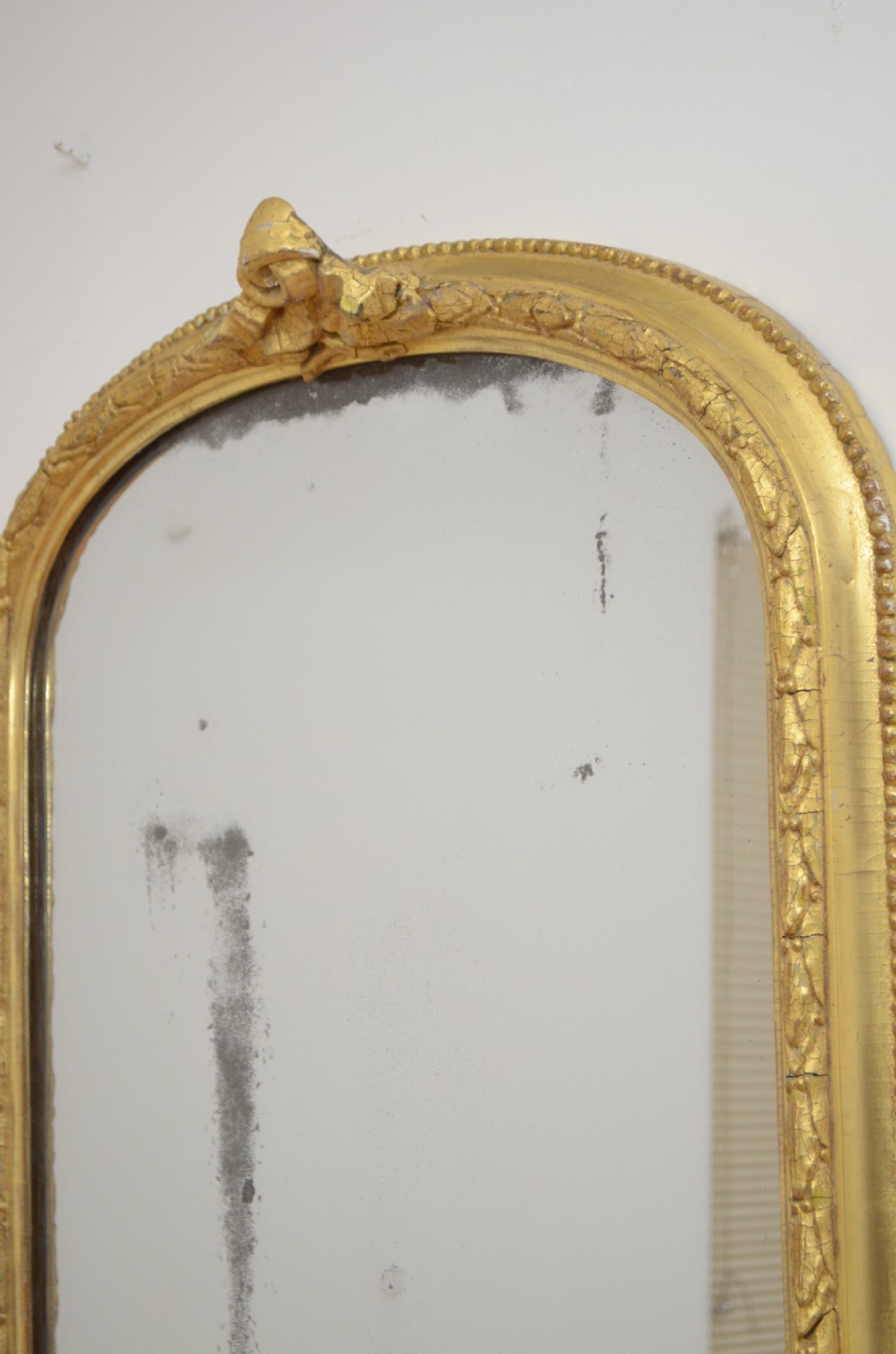 Tall and Slim Early Victorian Pier Mirror View VII