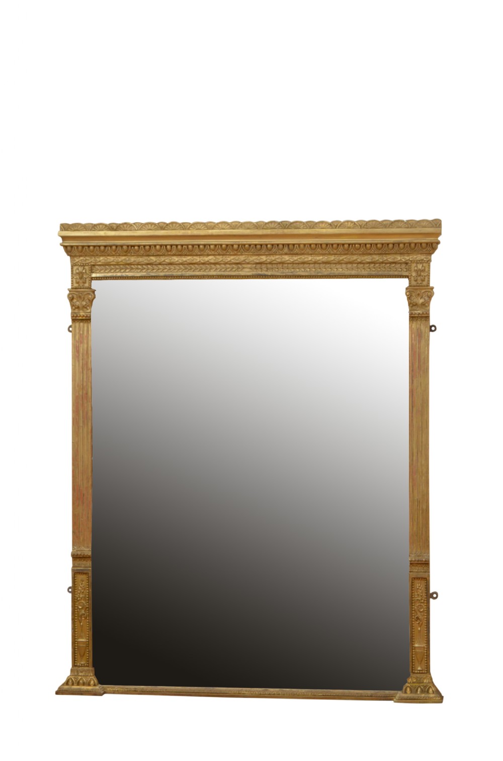 English Victorian Gilt Wall Mirror