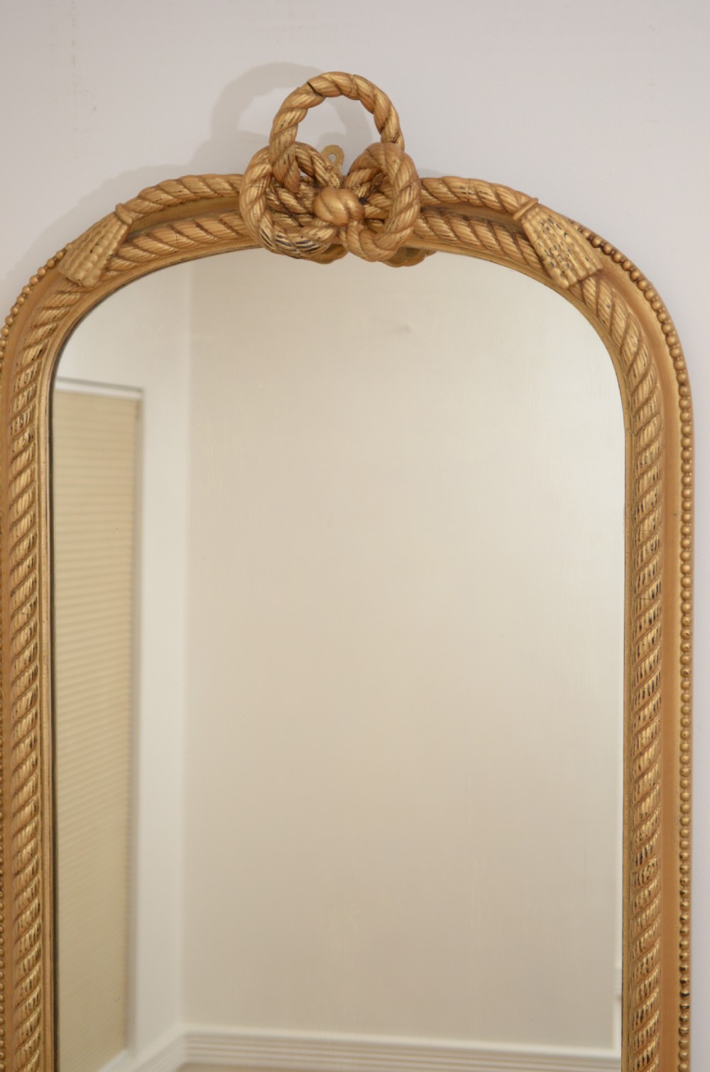 Turn of the Century Console Table with Pier Mirror View VI