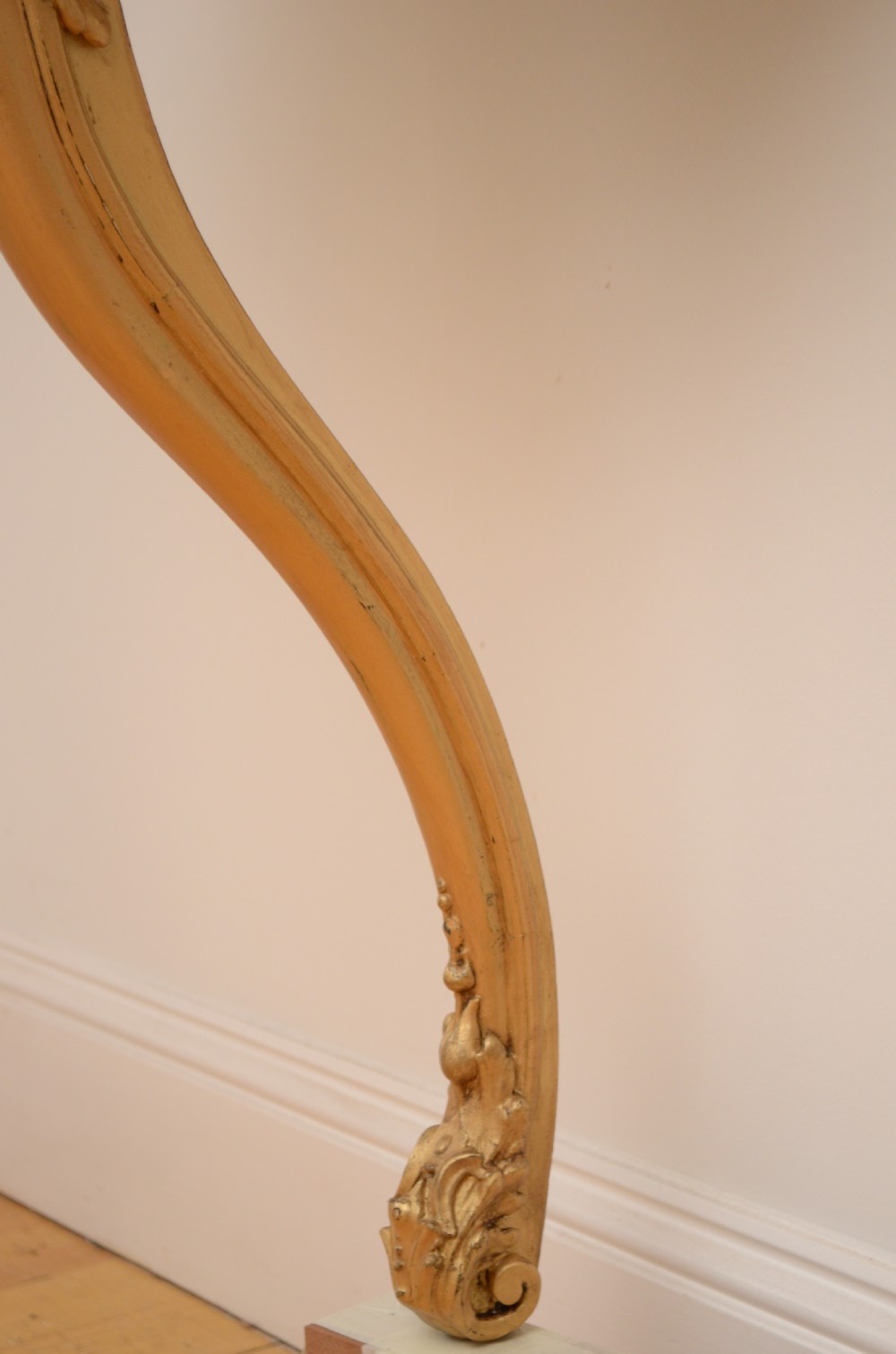 Turn of the Century Console Table with Pier Mirror View XVIII