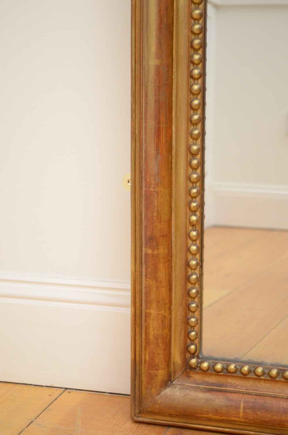Large 19th Century Giltwood Wall Mirror  View IV