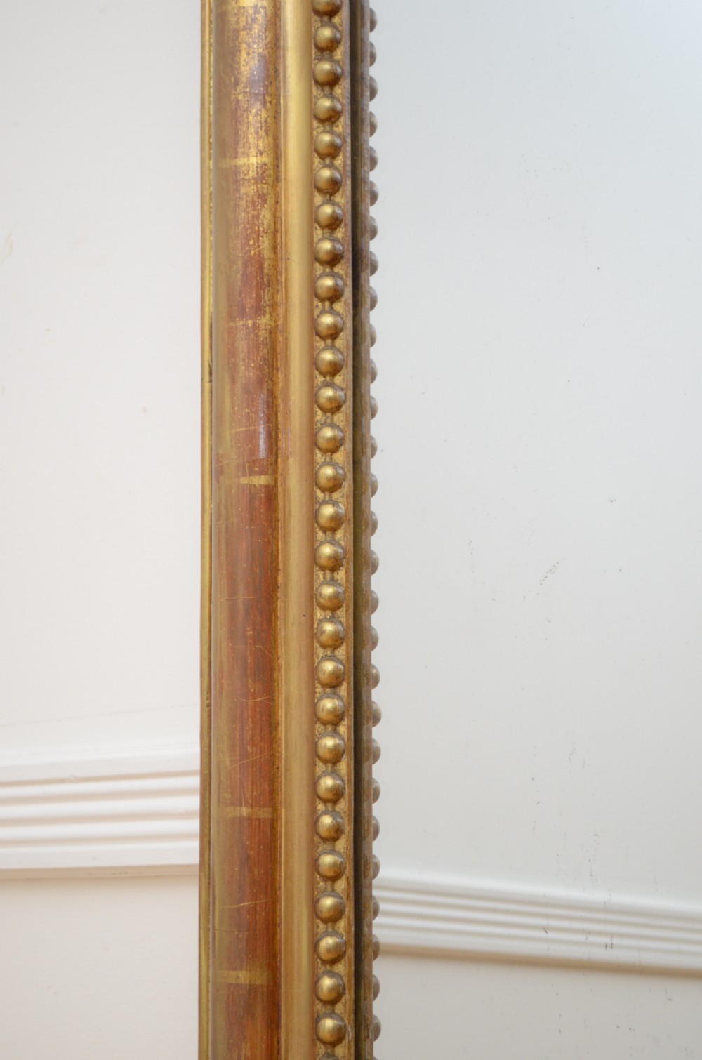 Large 19th Century Giltwood Wall Mirror  View V