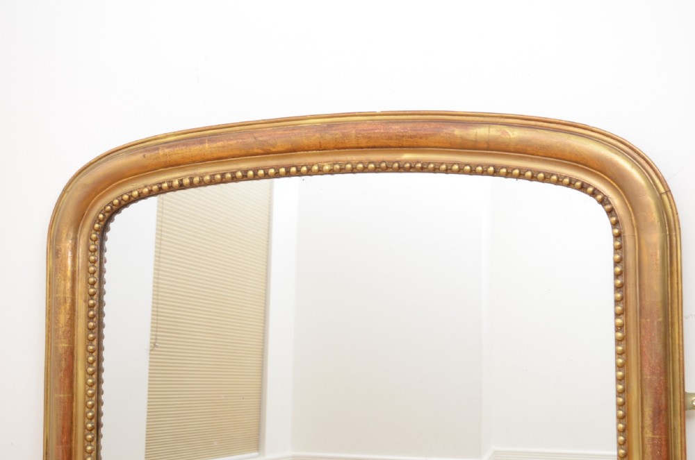 Large 19th Century Giltwood Wall Mirror  View VII