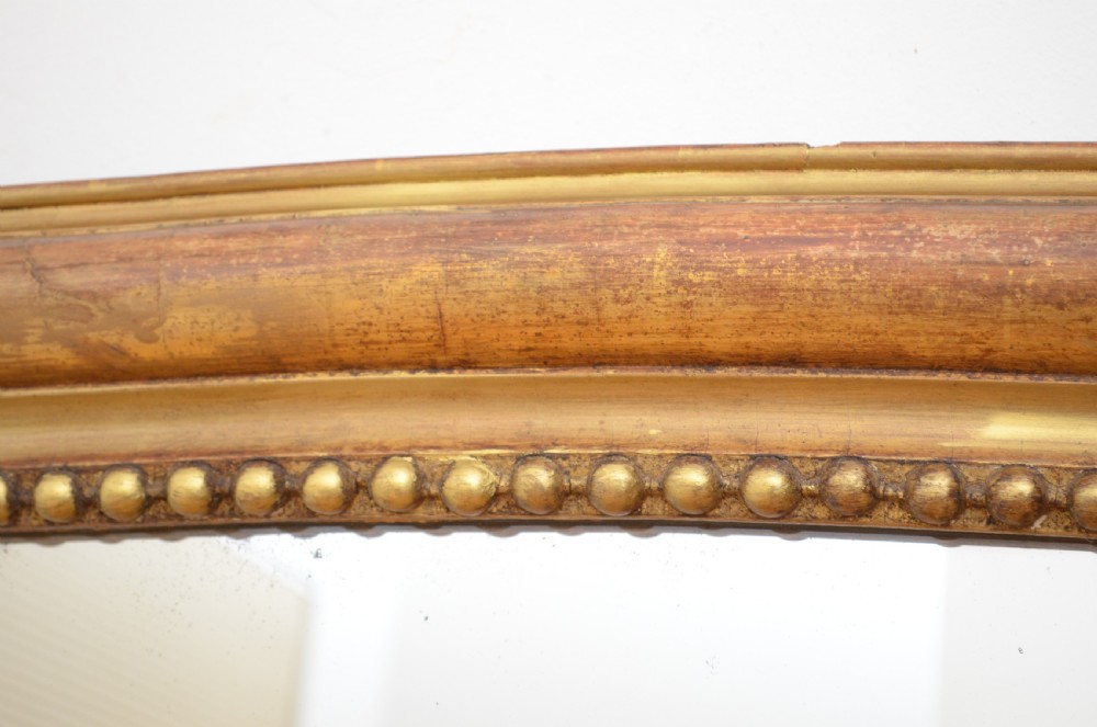 Large 19th Century Giltwood Wall Mirror  View VIII