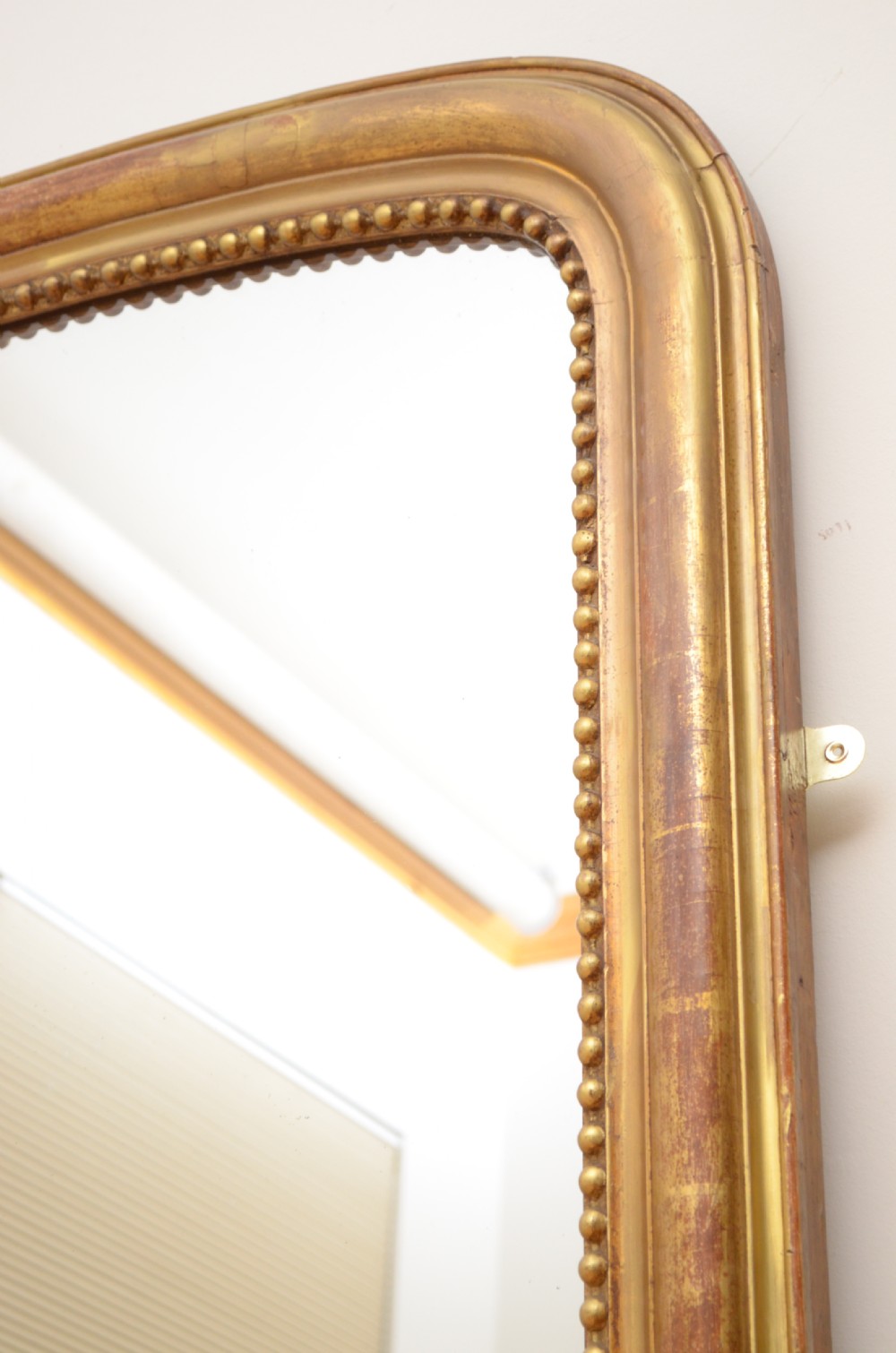 Large 19th Century Giltwood Wall Mirror  View X