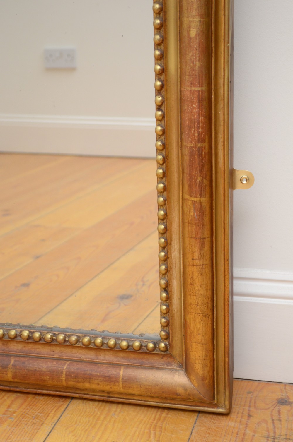 Large 19th Century Giltwood Wall Mirror  View XII