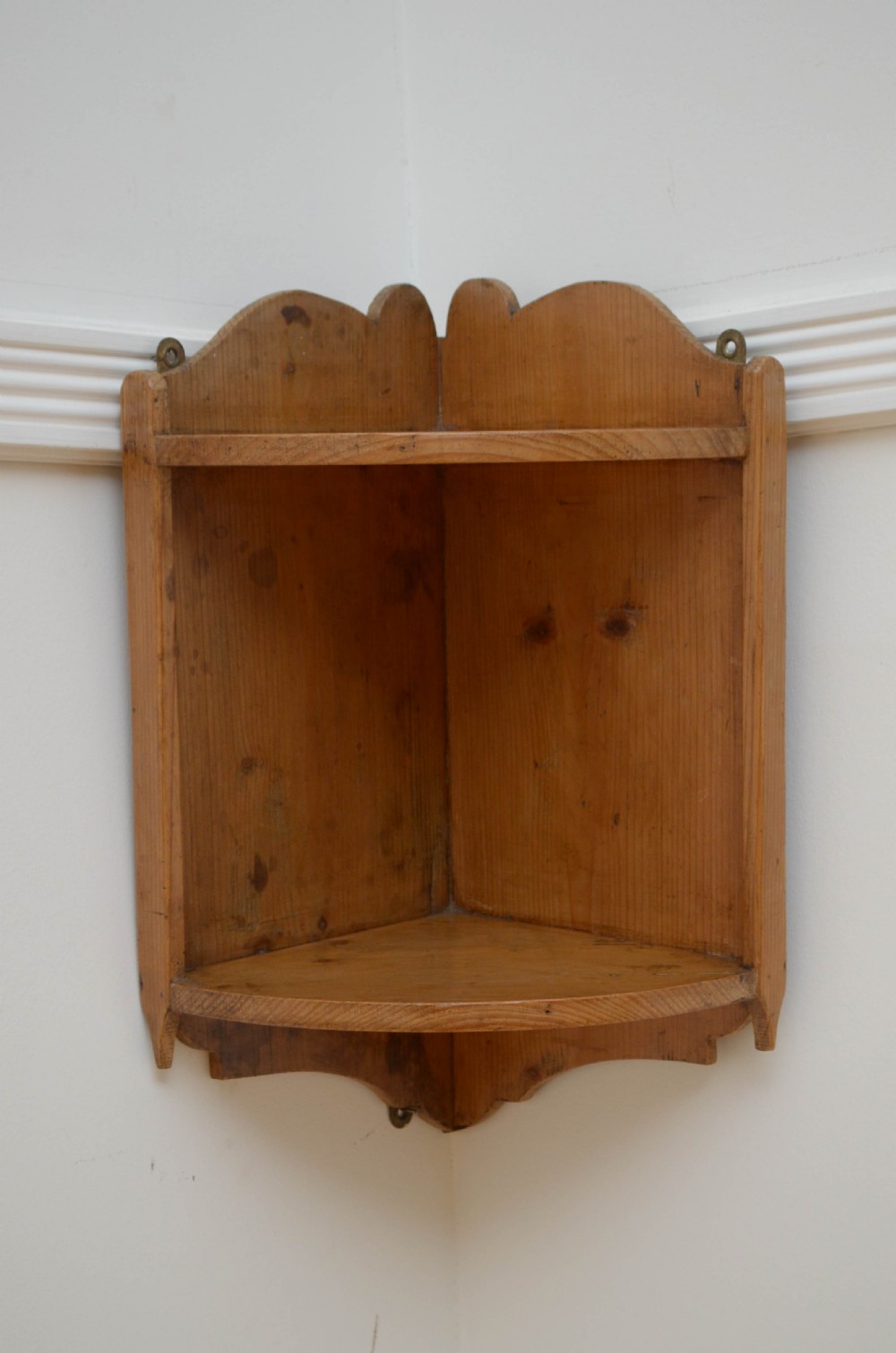 Victorian Country House Pine Corner Shelves 
