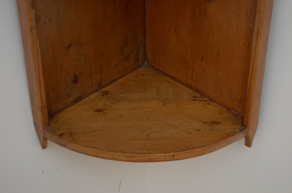 Victorian Country House Pine Corner Shelves  View IV