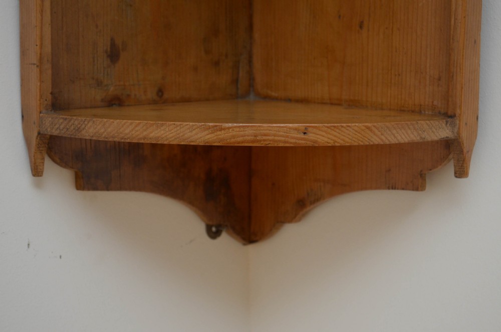 Victorian Country House Pine Corner Shelves  View V