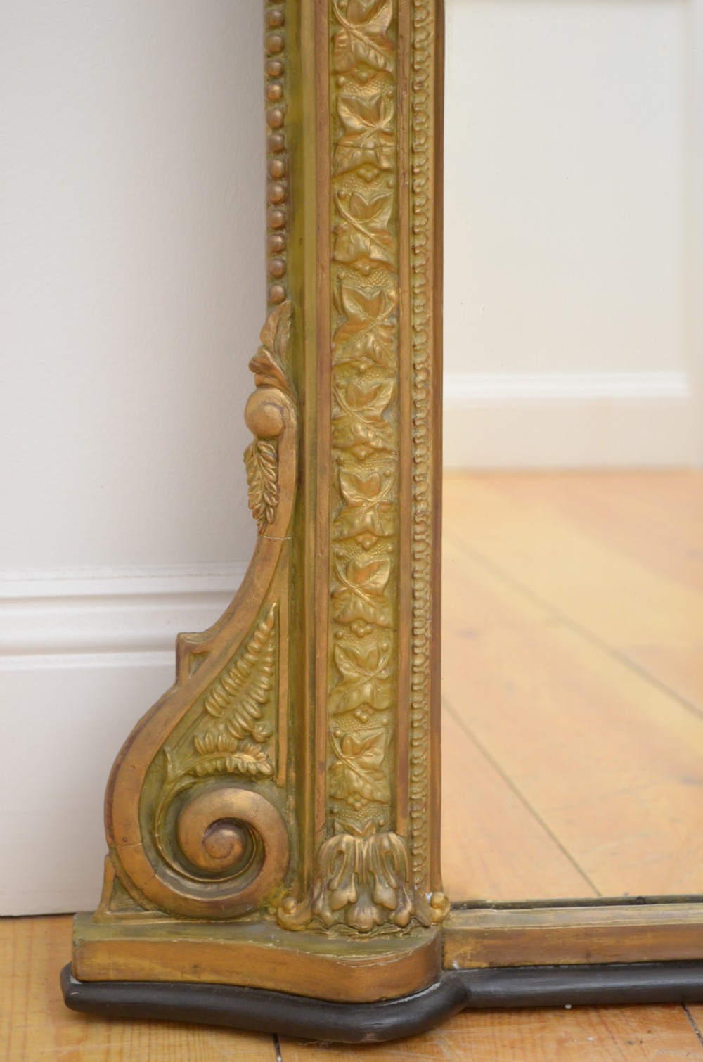 Victorian Giltwood Wall Mirror  View III