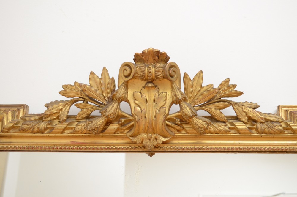 Beautiful French 19th Century Wall Mirror View VI