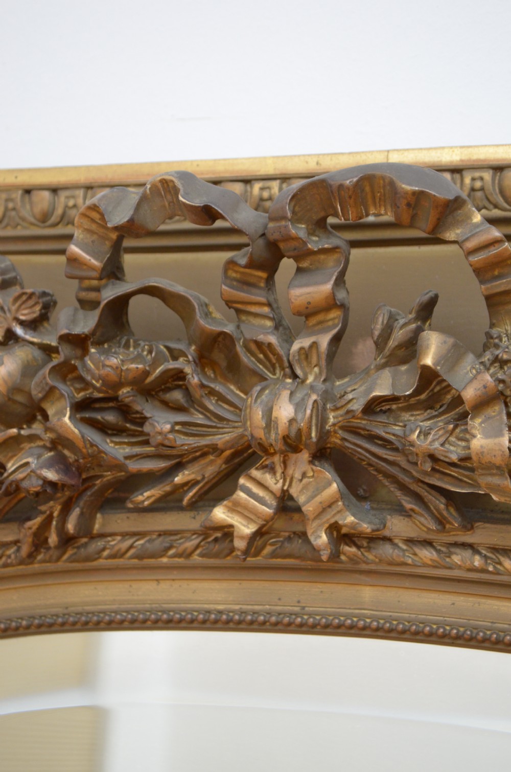 Elegant 19th Century Trumeau Mirror View IX