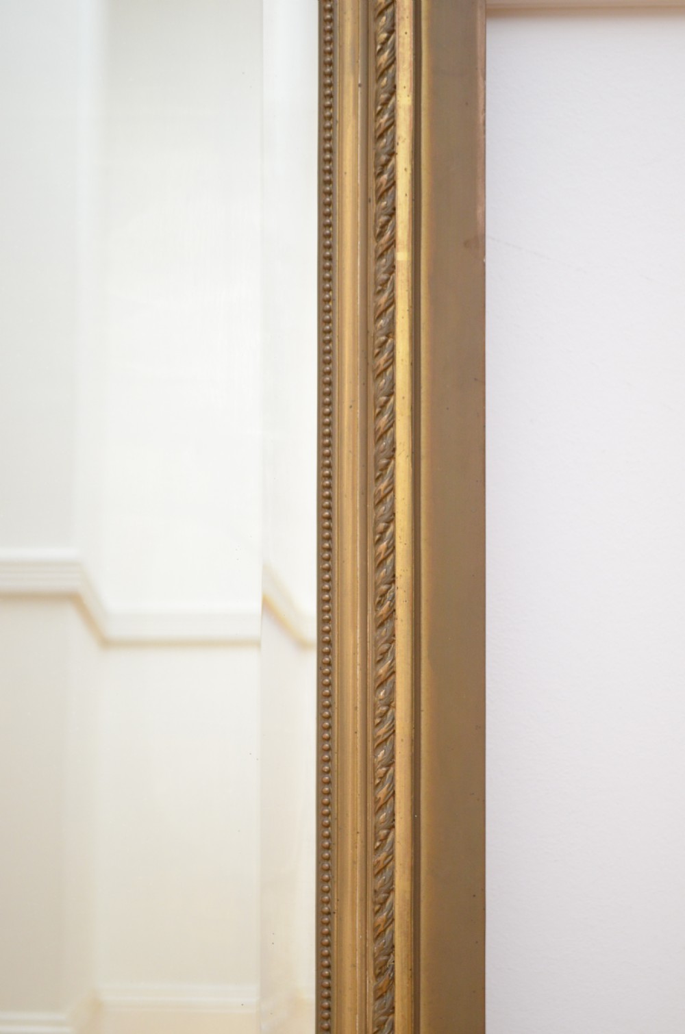 Elegant 19th Century Trumeau Mirror View XIII