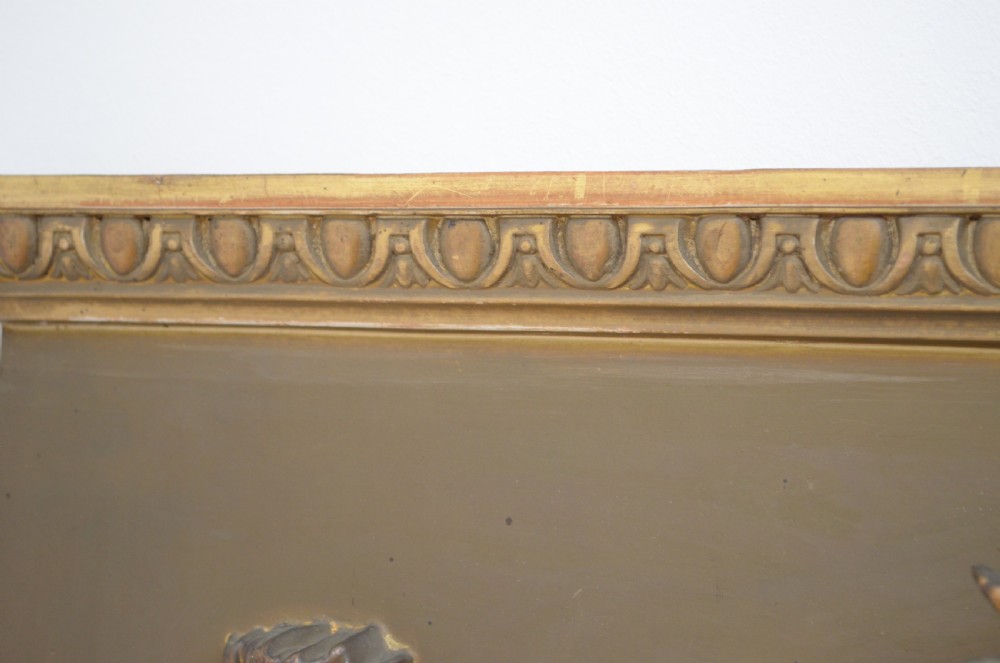Elegant 19th Century Trumeau Mirror View XIV