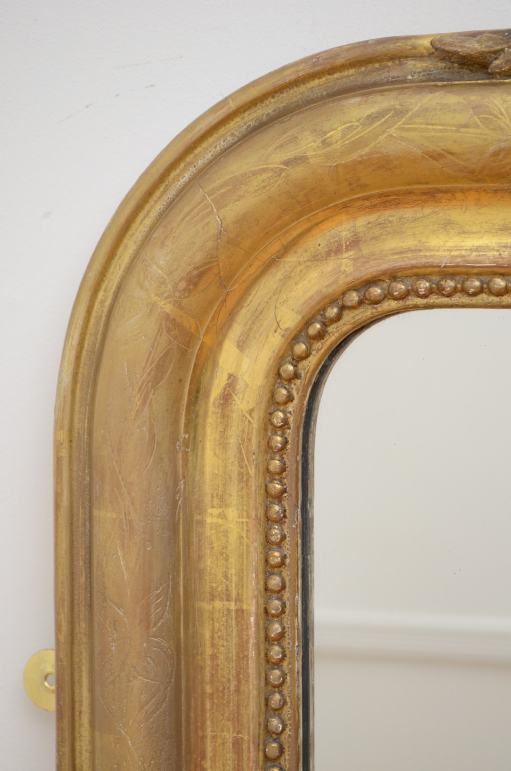 XIXth Century French Giltwood Mirror View VI