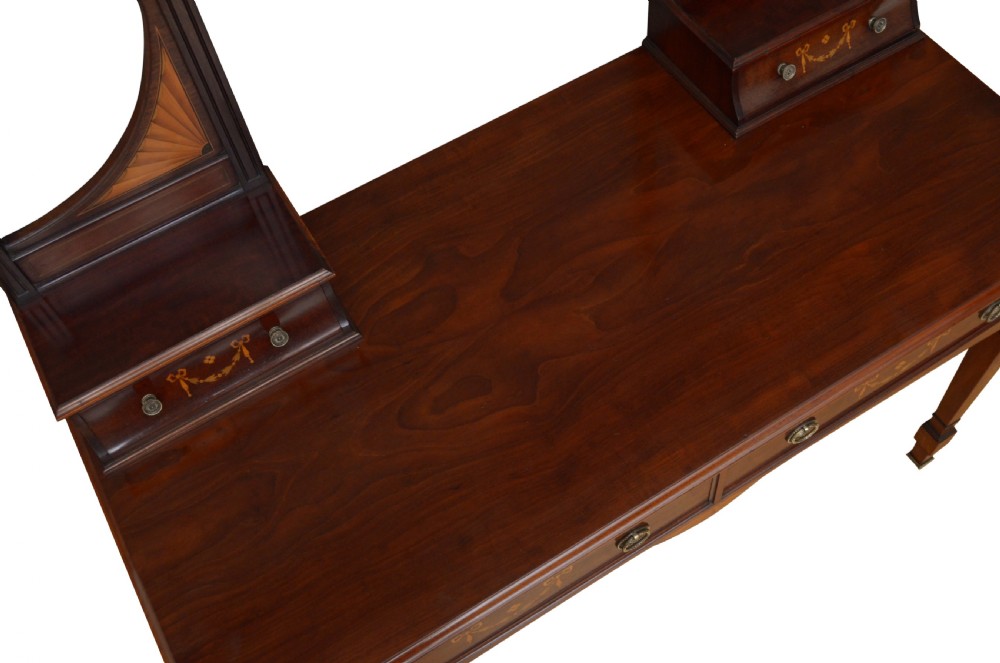 Edwardian Maple & Co Mahogany Dressing Table View III