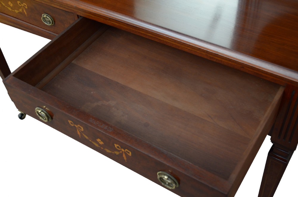 Edwardian Maple & Co Mahogany Dressing Table View XIX