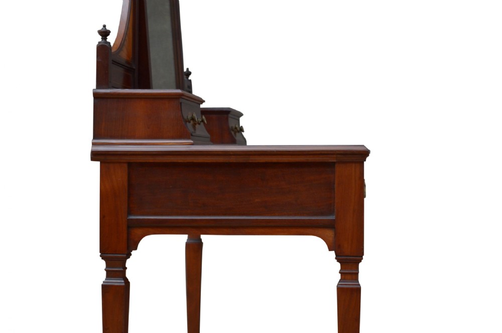 Edwardian Maple & Co Mahogany Dressing Table View XXII