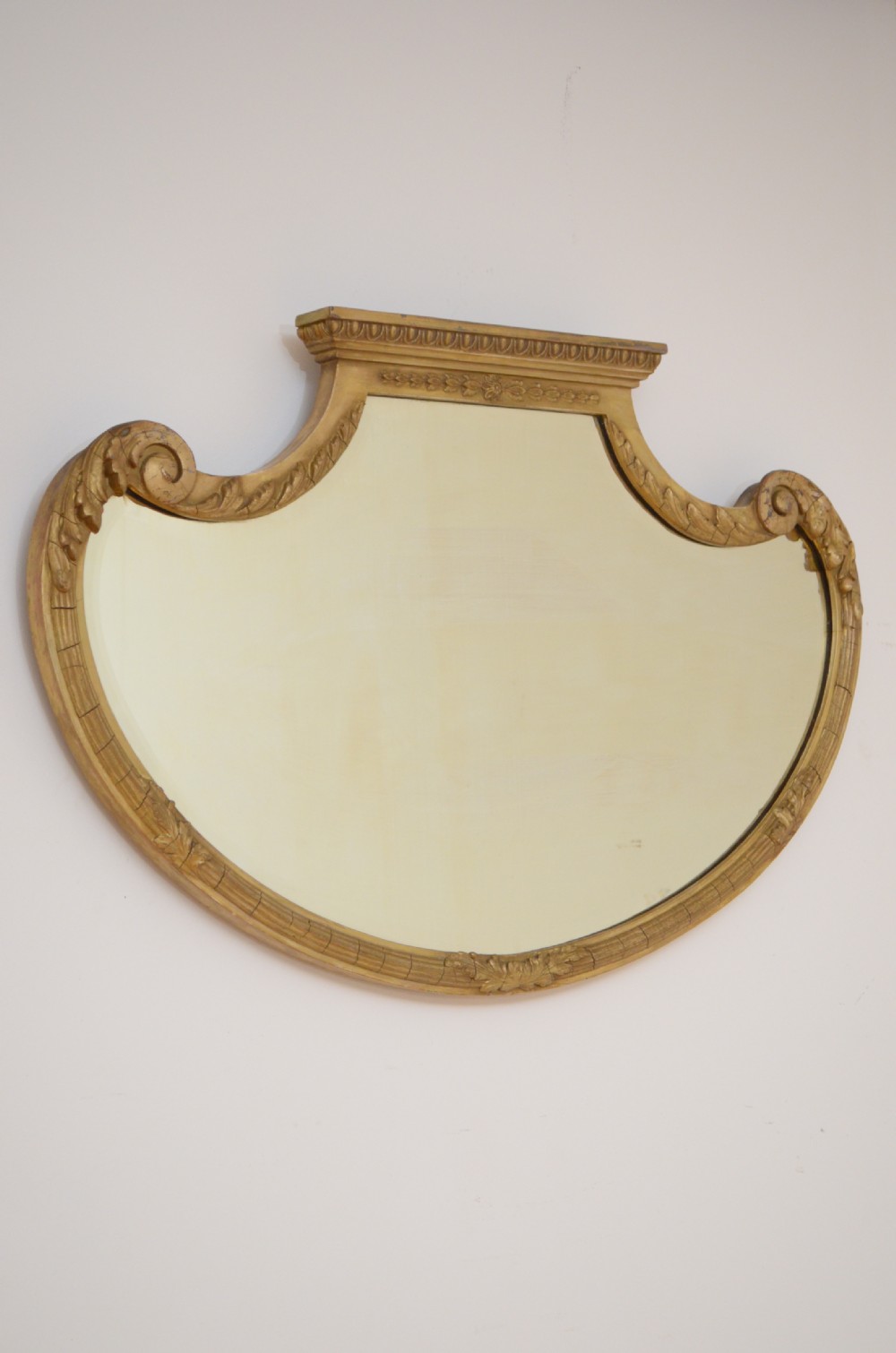 Attractive Edwardian Giltwood Wall Mirror  View III