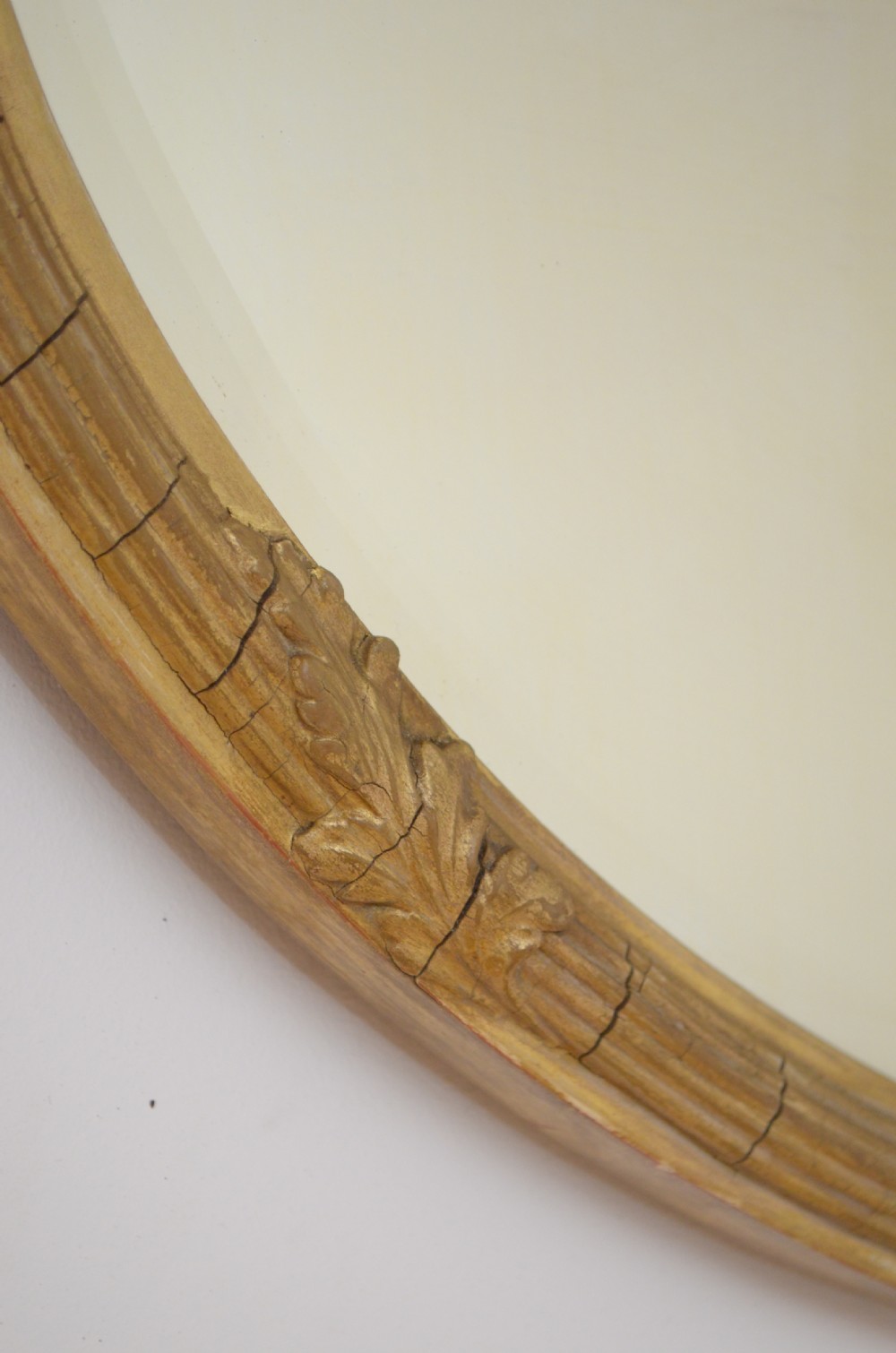 Attractive Edwardian Giltwood Wall Mirror  View XV