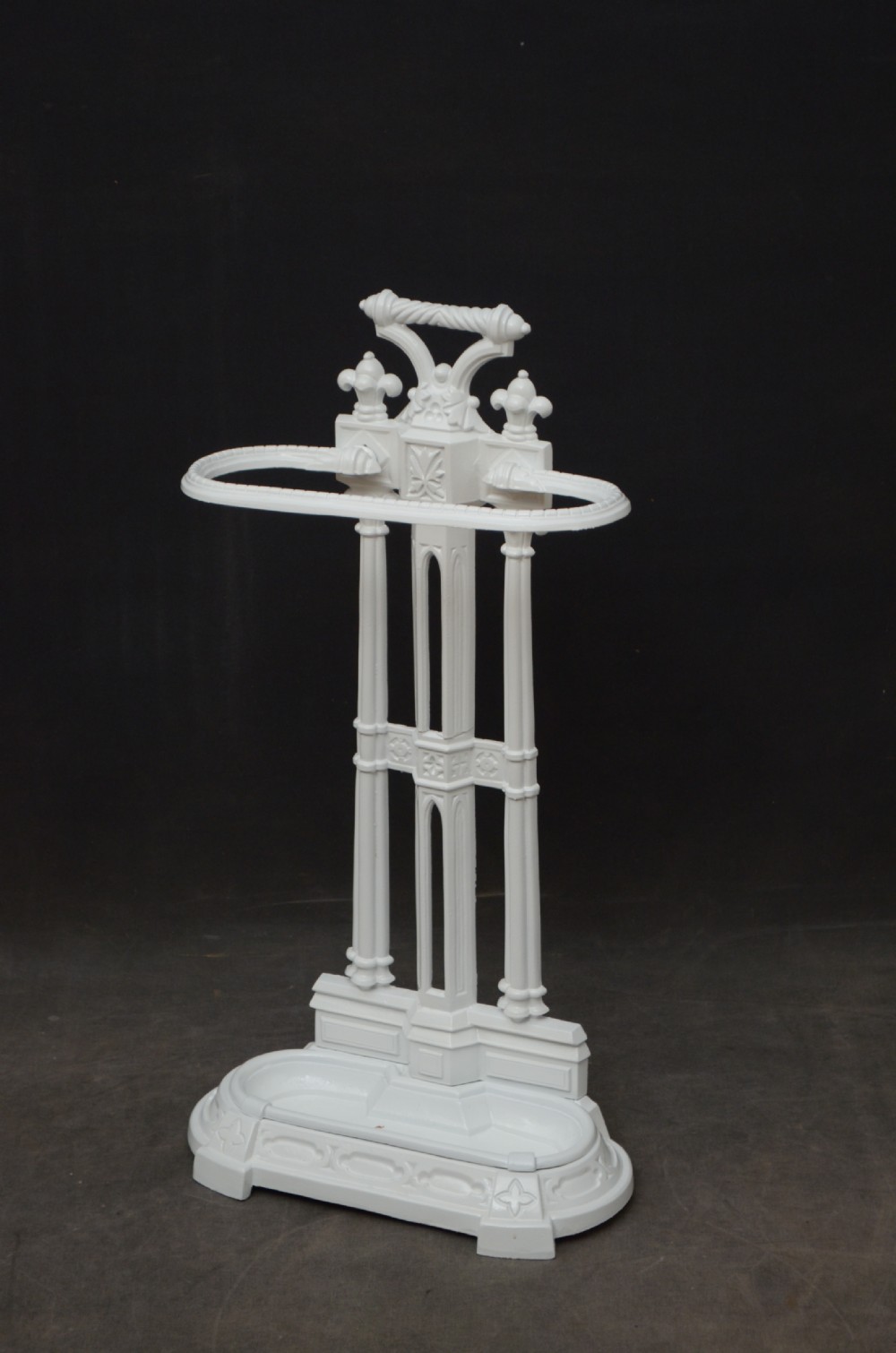 A Stylish Victorian Gothic Cast Iron Umbrella Stand