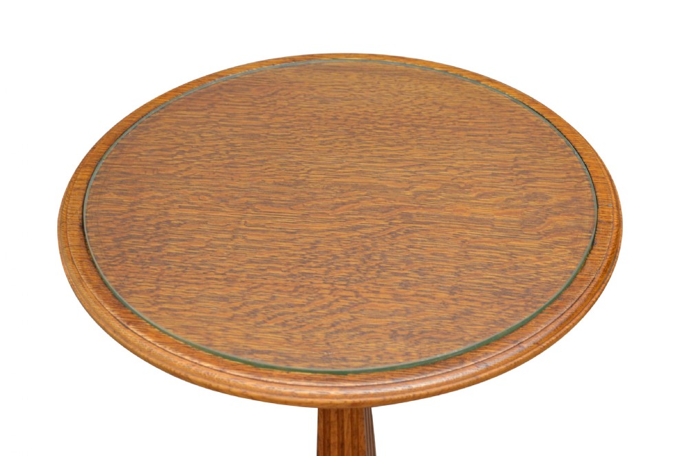 Stylish Victorian Oak Table View IV