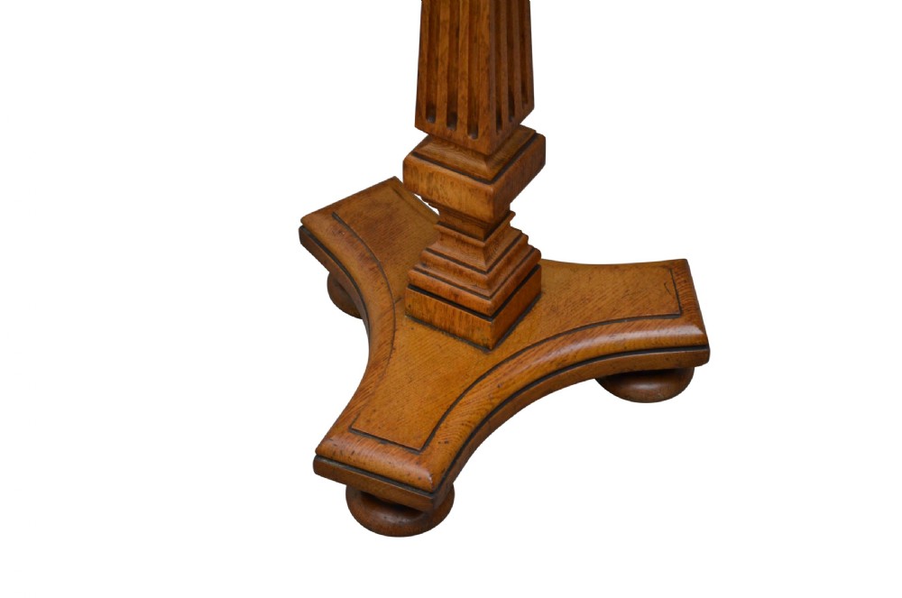 Stylish Victorian Oak Table View VIII
