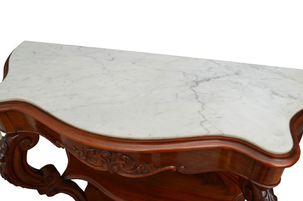 Victorian Period Mahogany Console Table View II