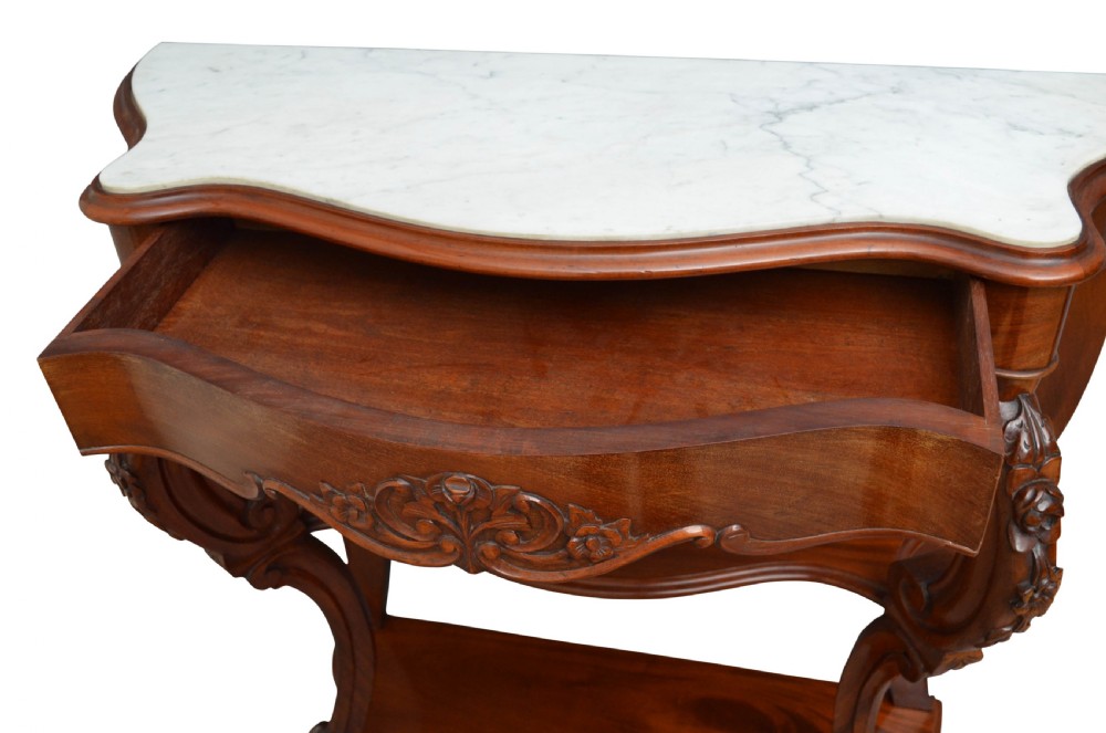 Victorian Period Mahogany Console Table View III