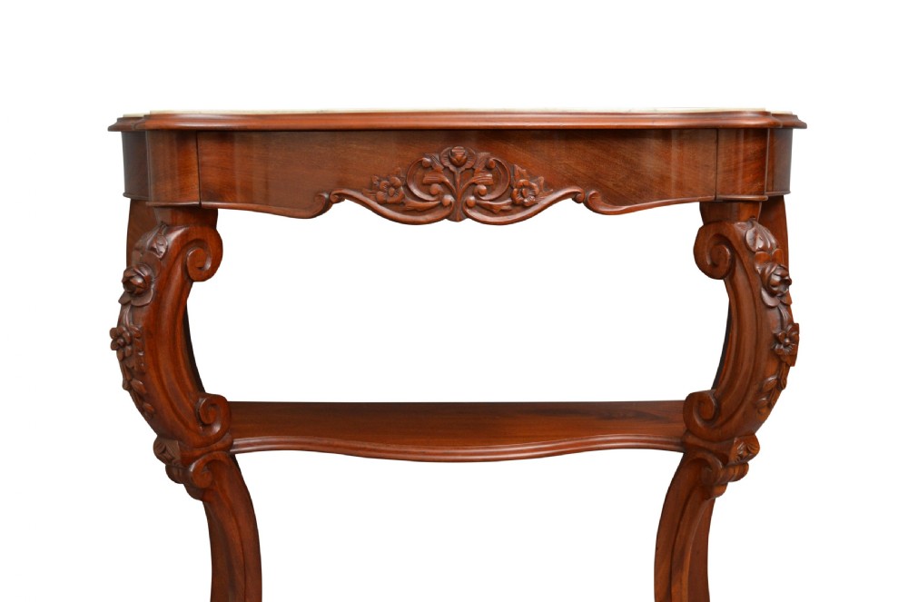 Victorian Period Mahogany Console Table View IV