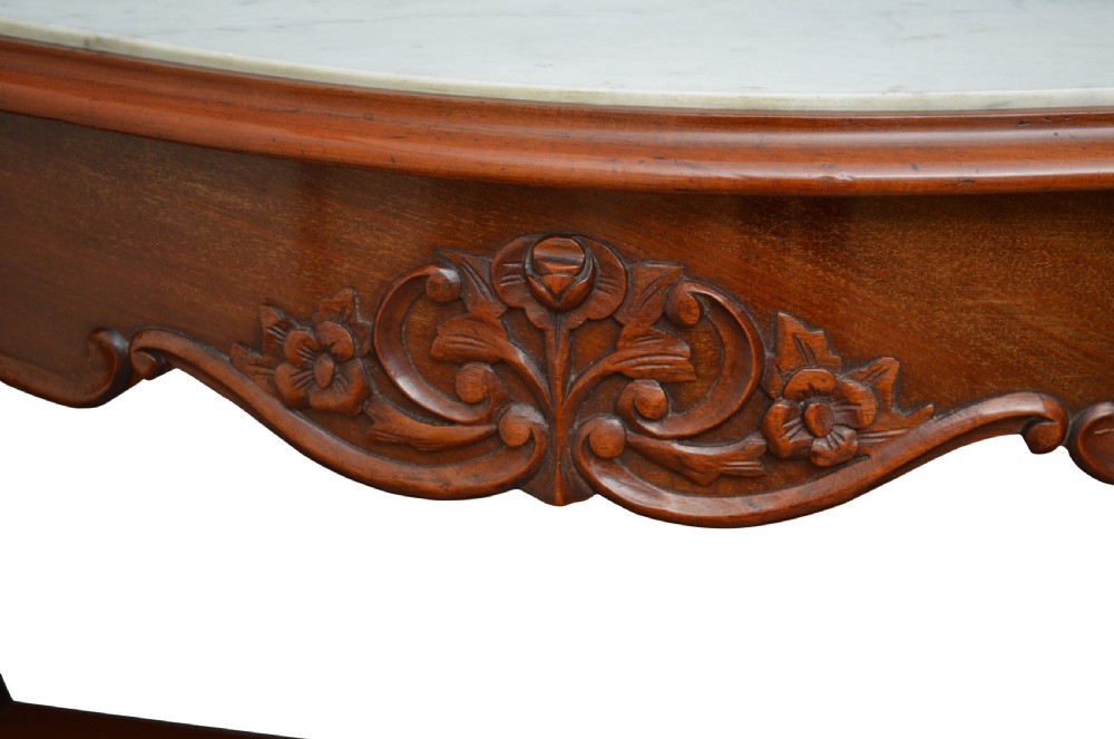 Victorian Period Mahogany Console Table View V