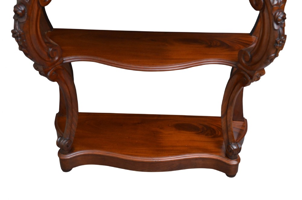 Victorian Period Mahogany Console Table View IX