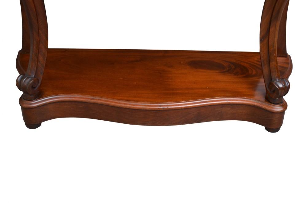 Victorian Period Mahogany Console Table View X