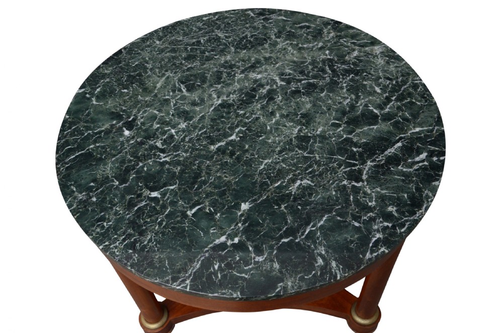 French Mahogany Gueridon Table View IV