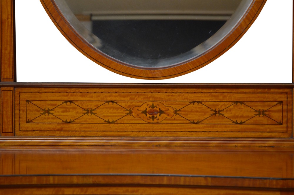 Edwardian Satinwood Dressing Table
 View X