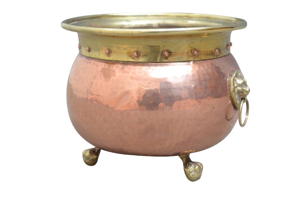 Edwardian Copper Planter View IV